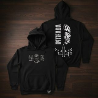 Zaqran hoodie – Intifada+Kalema
(black)